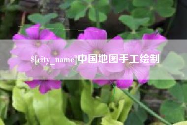 遵义中国地图手工绘制