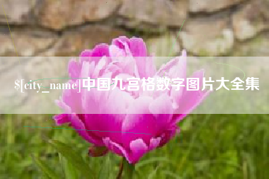 遵义中国九宫格数字图片大全集