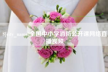 遵义全国中小学消防公开课网络直播视频