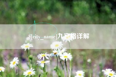 遵义九宫格详解