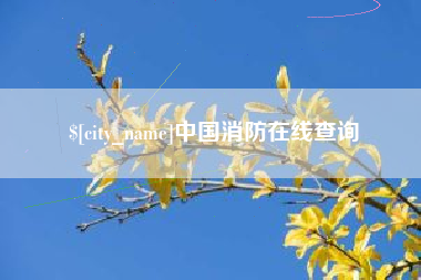 遵义中国消防在线查询