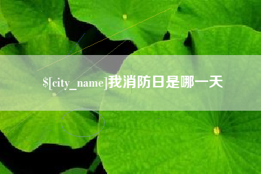 遵义我消防日是哪一天
